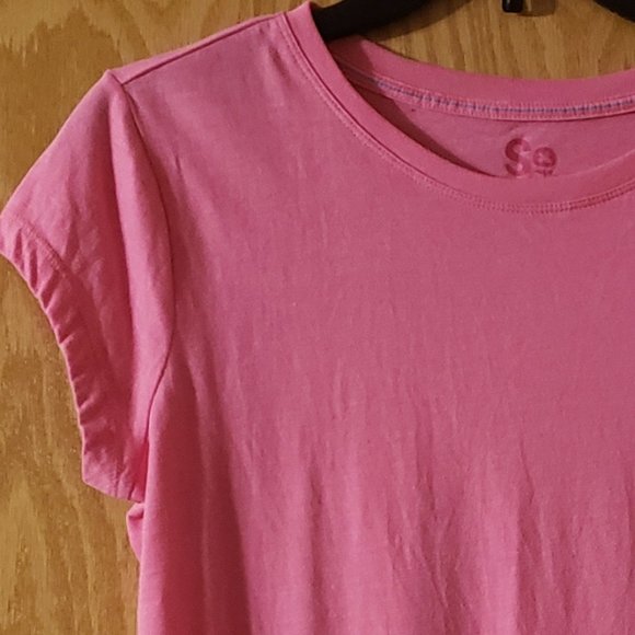 SO Girls/Teen Pink Short Sleeve Top - Picture 5 of 6